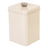 Artisan Street Embossed Storage Canister