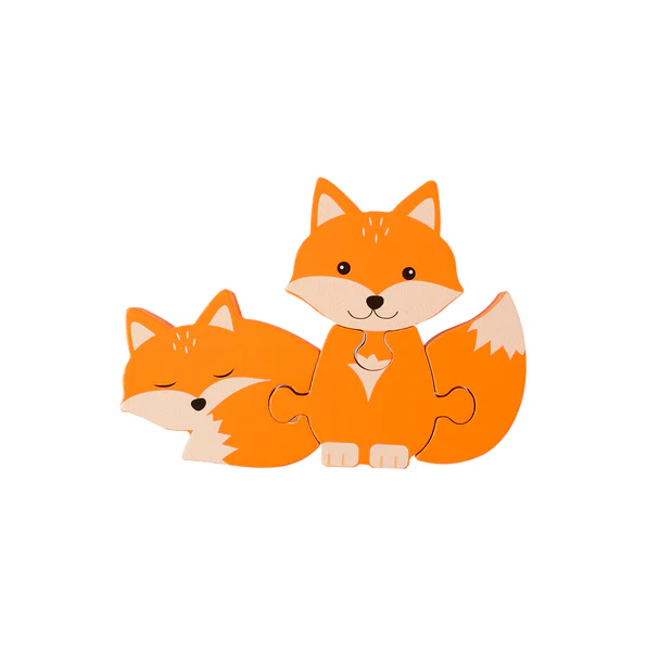 Orange Tree Toys Fox Wooden Puzzle