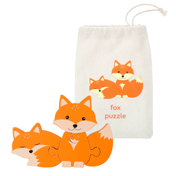 Orange Tree Toys Fox Wooden Puzzle