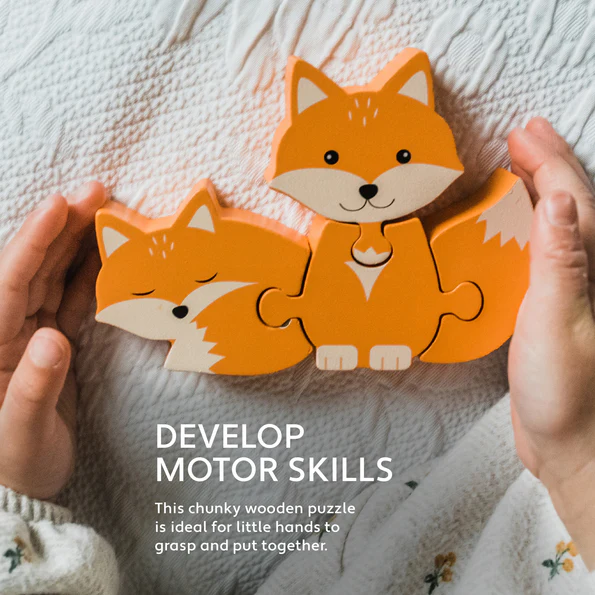 Orange Tree Toys Fox Wooden Puzzle