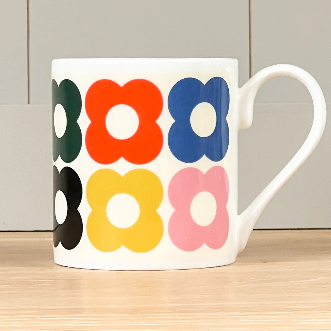 Orla Kiely Spot Flower Fun Mug