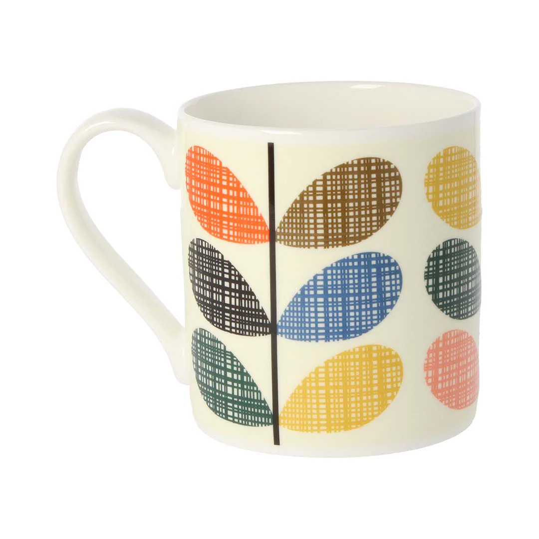 Orla Kiely Scribble Multi Stem Fun Mug