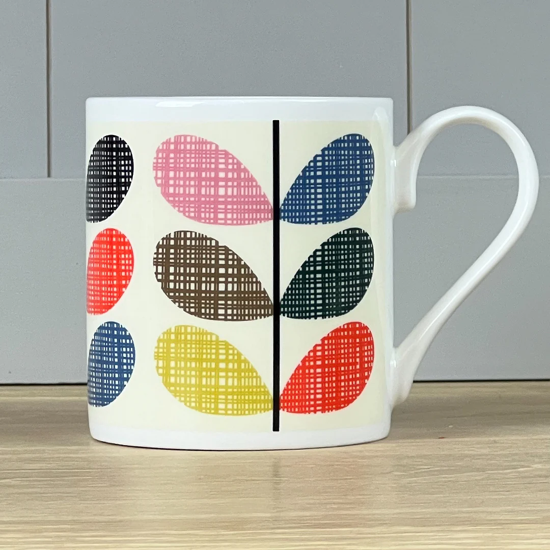 Orla Kiely Scribble Multi Stem Fun Mug