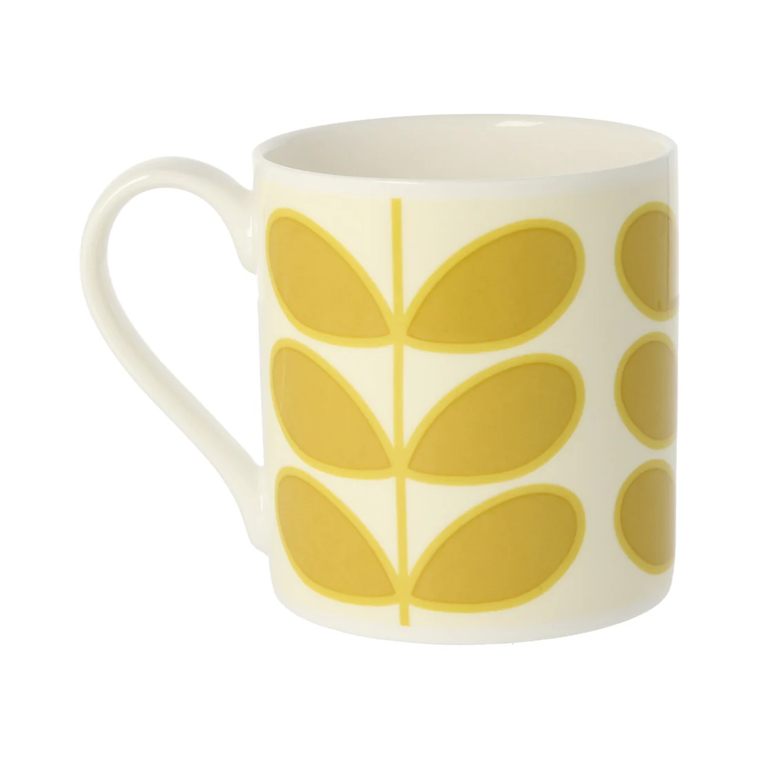 Orla Kiely Linear Stem Olive Mug