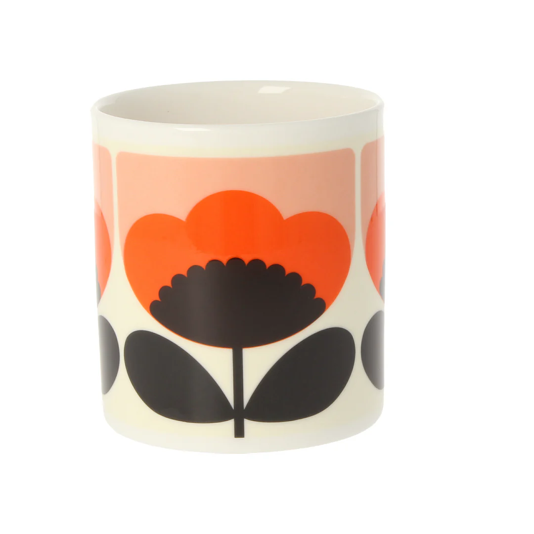 Orla Kiely Spring Bloom Orange Mug