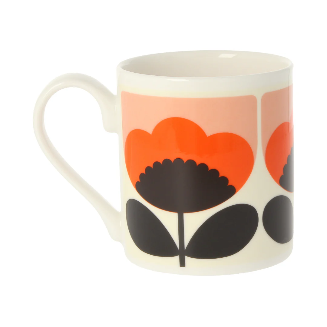 Orla Kiely Spring Bloom Orange Mug