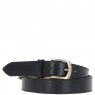 Ashwood Leather Ladies Leather Belt 3cm - Black