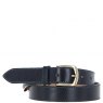 Ashwood Leather Ladies Leather Belt 3cm - Navy