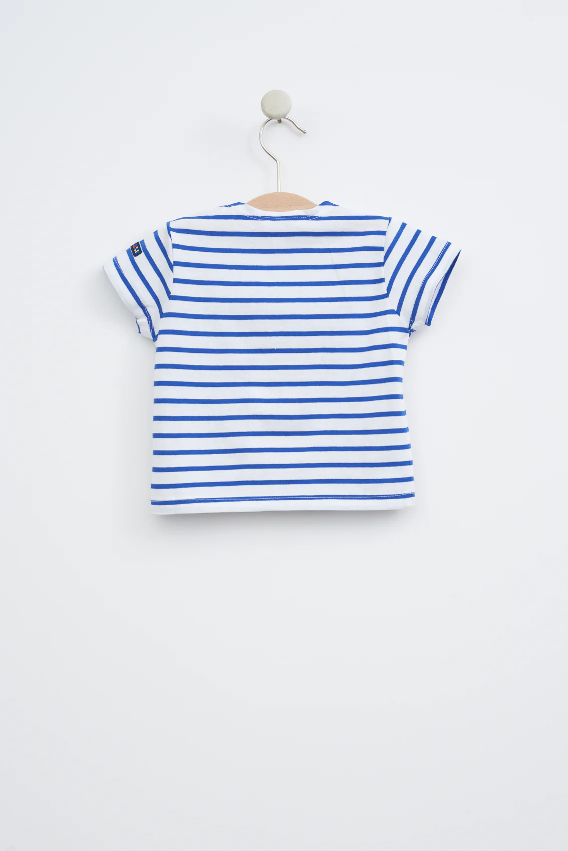 Batela Short Sleeve Blue Striped T-Shirt