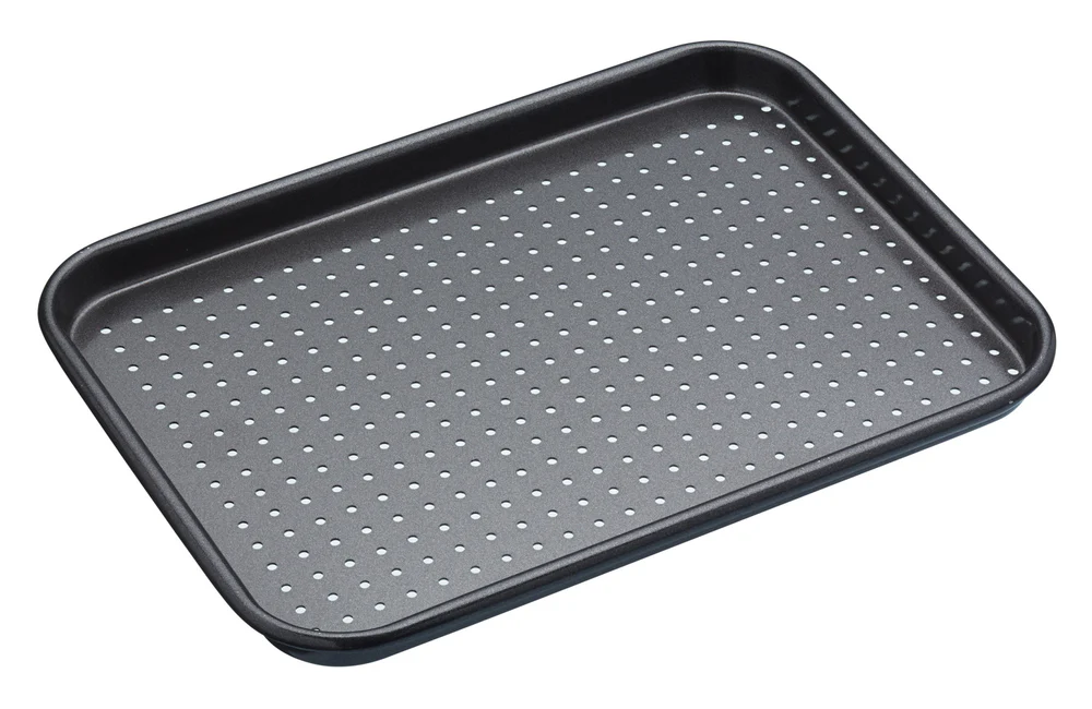 MasterClass Crusty Bake Non-Stick Baking Tray, 24cm x 18cm