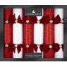 Sparkling Ruby 13'' Luxury Handmade Christmas Crackers (6 Pack)