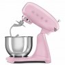 SMEG 50s Style Ten Speed Stand Mixer - Pink