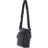 Ashwood Leather Mens Messenger Body Bag Black T- 79