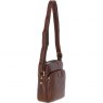 Ashwood Leather Mens Messenger Body Bag Chestnut Tan T- 79