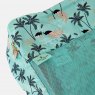 Sara Miller Mint Ostrich & Palms Set of Packing Cubes