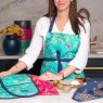 Sara Miller Green Hummingbird Apron