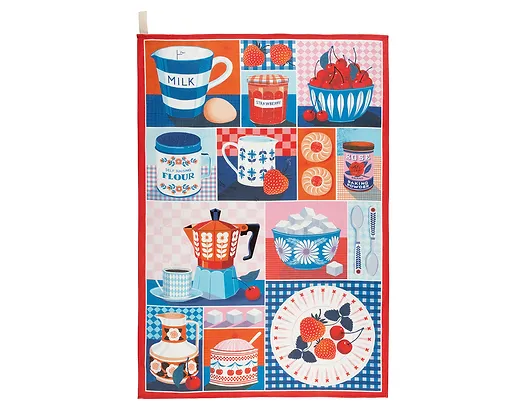 Printer Johnson Kitsch Tea Towel