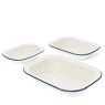 Rex London Rex London Enamel Pie Dishes S/3 Blue