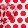 Rex London Tissue Paper Red On White Spotlight