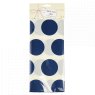 Rex London Tissue Paper Navy On White Spotlight