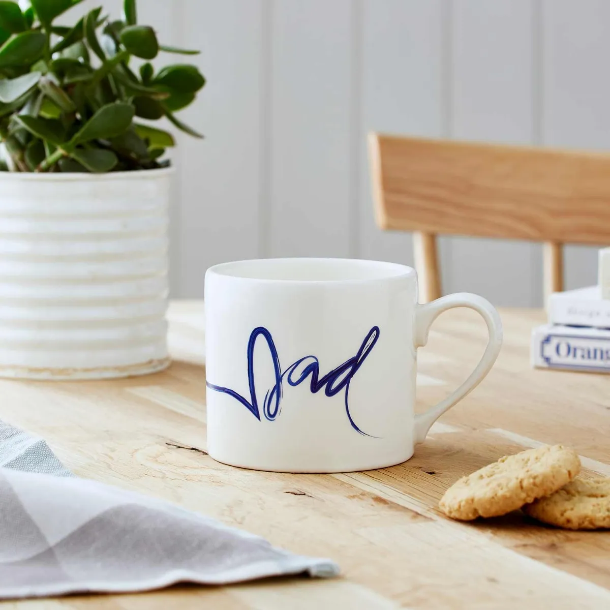 Mug Meirion Dad Mug Blue & White