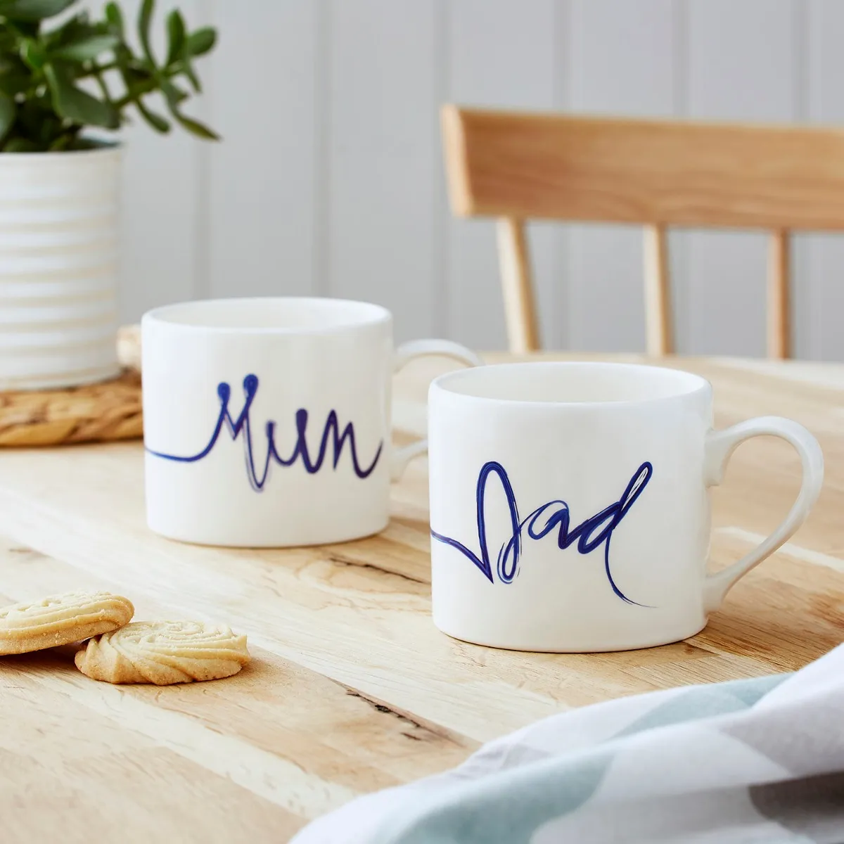 Mug Meirion Dad Mug Blue & White