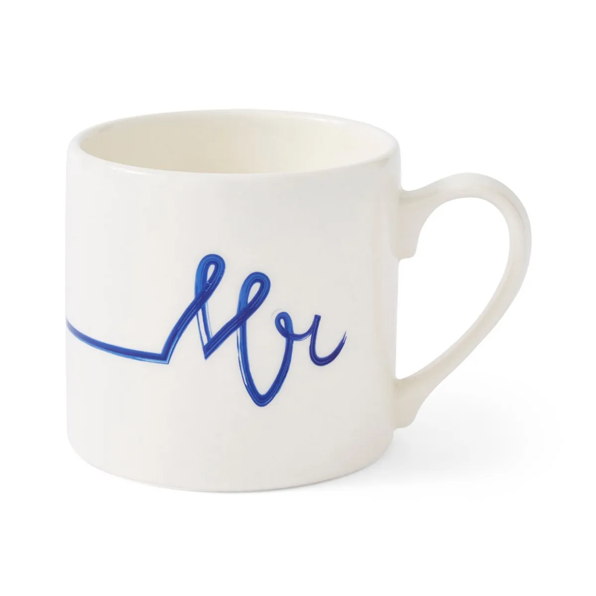 Mug Meirion Mr Mug - Blue & White