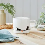 Mug Meirion Silhouette Cat Mug