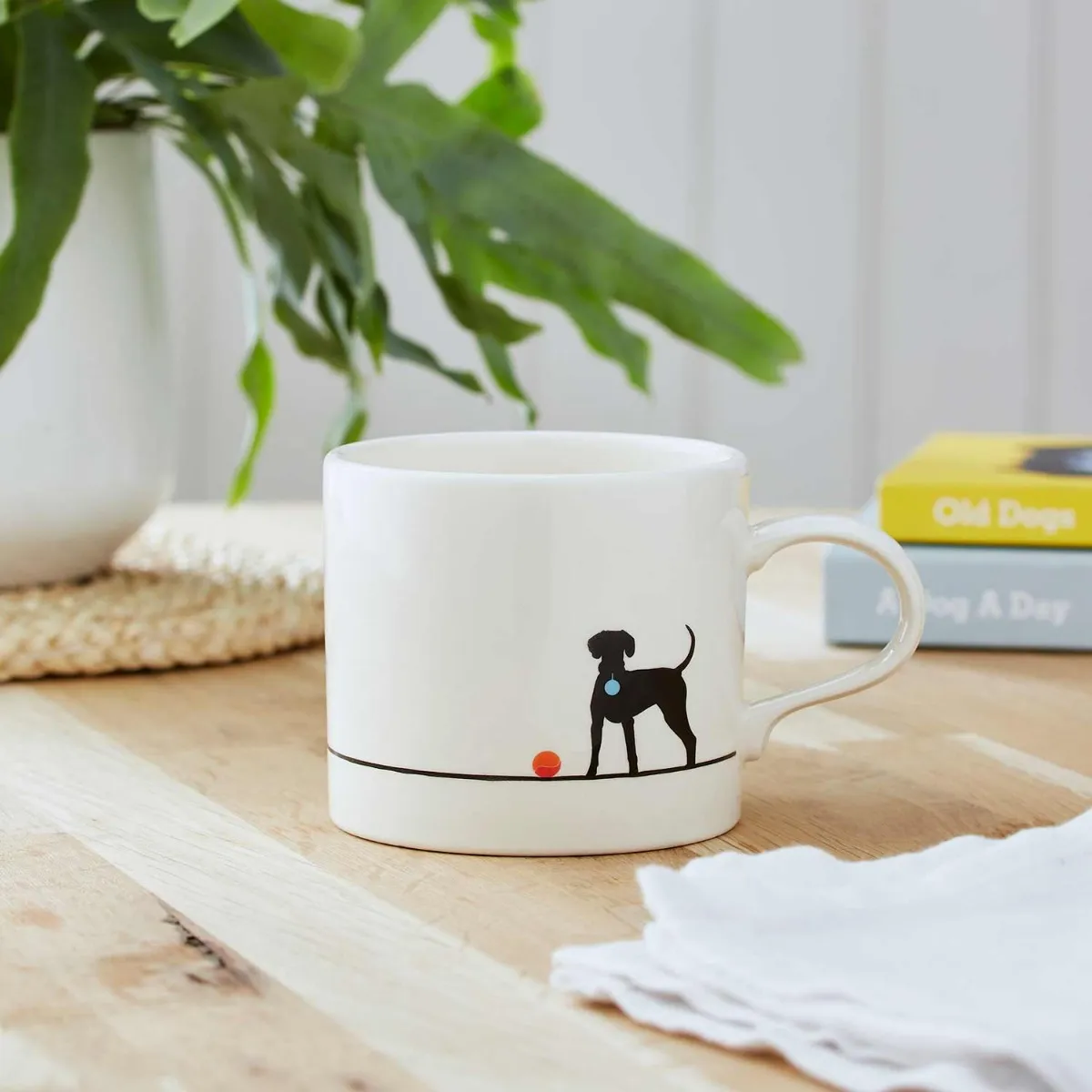 Mug Meirion Silhouette Dog Mug