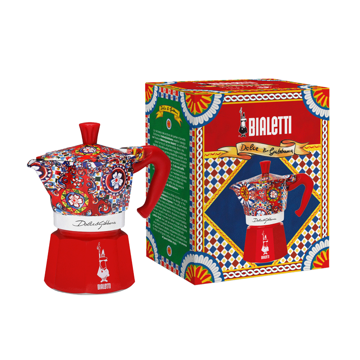 Bialetti X Dolce & Gabbana Moka Express - Sicilian Cart