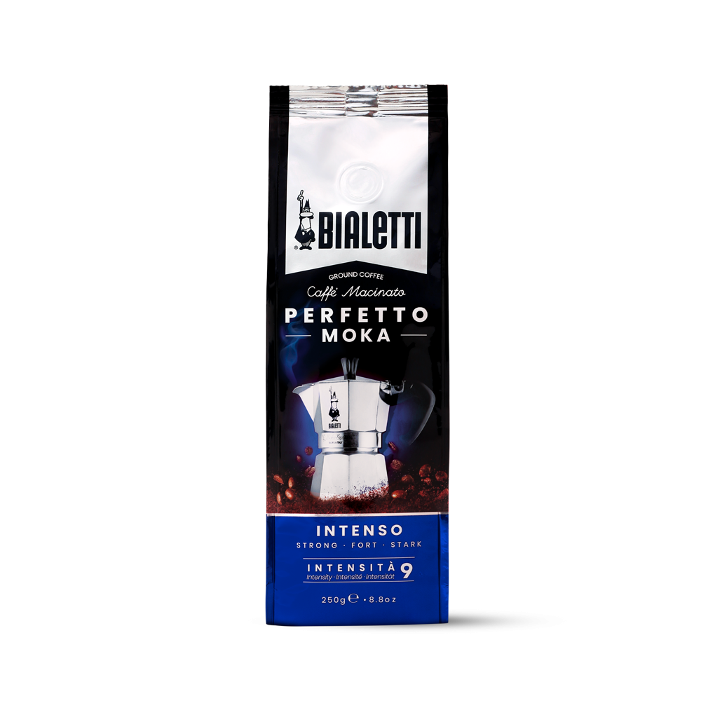 Bialetti Perfetto Moka Intenso Ground Coffee 250g