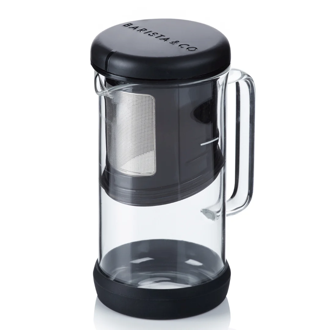 Barista & Co One Brew 4 In 1 Coffee & Tea Infuser Black 350ml