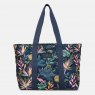 Sara Miller Botanic Paradise Quilted Oversized Tote Bag