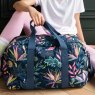 Sara Miller Botanic Paradise Quilted Duffle Bag