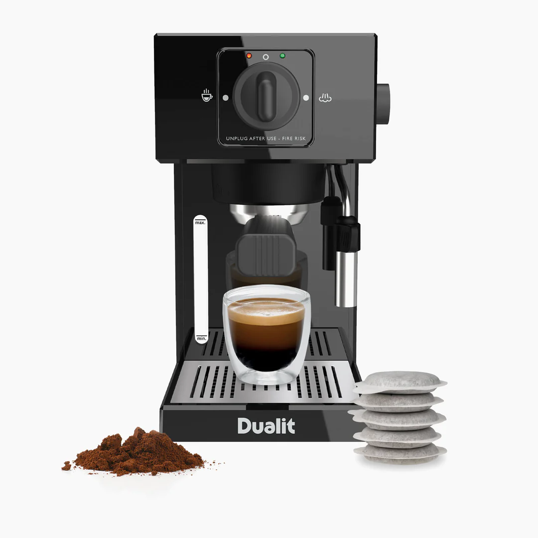 Dualit Espresso Coffee Machine | Black