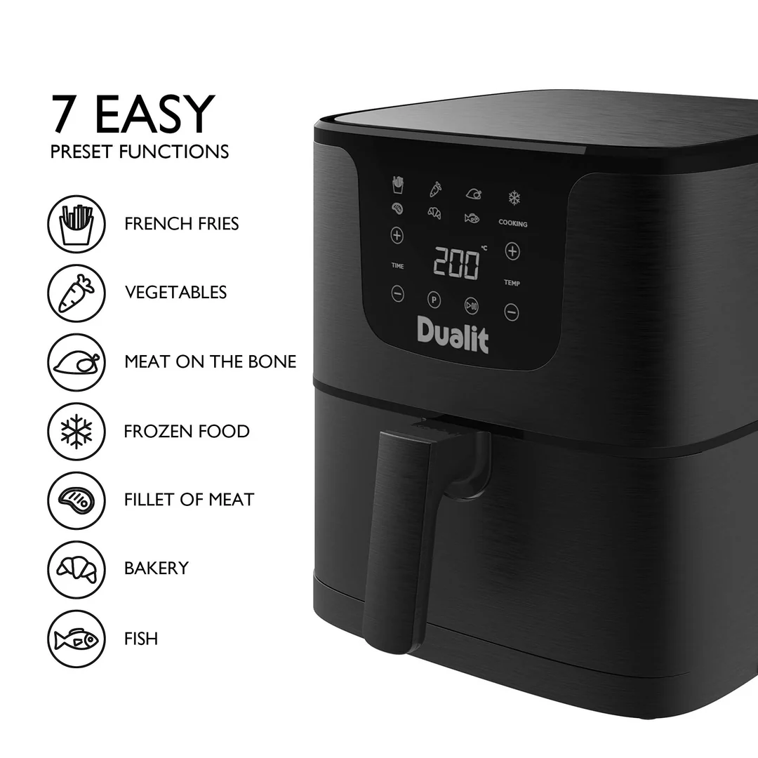 Dualit Air Fryer 5.5L | Black