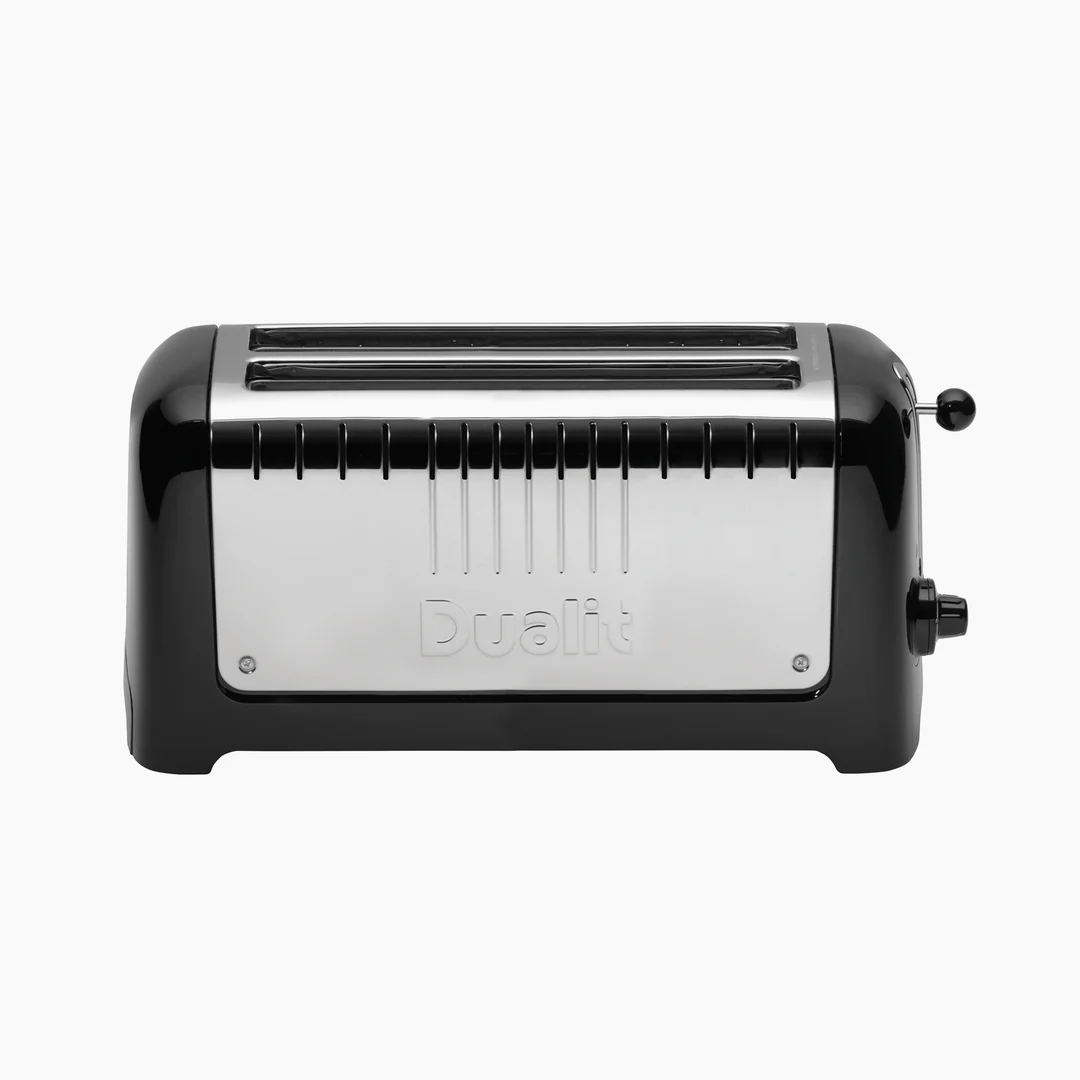 Dualit Long Slot Lite Toaster | Gloss Black