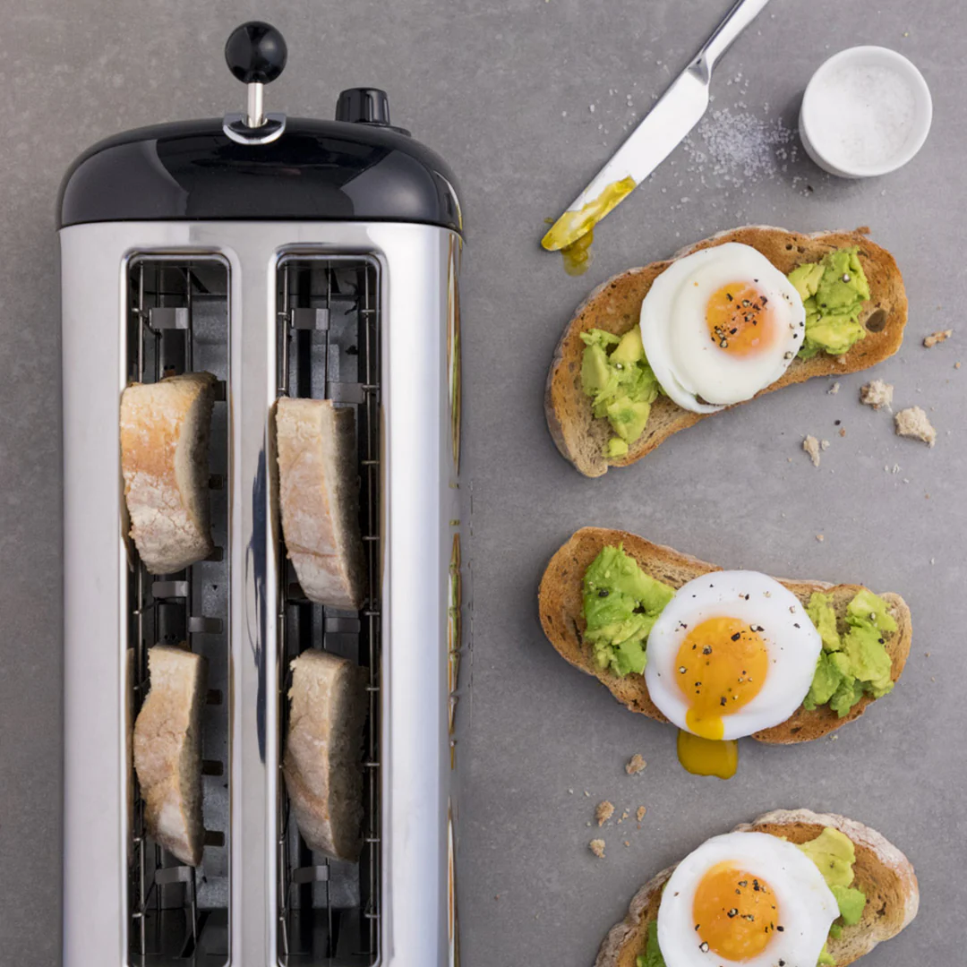 Dualit Long Slot Lite Toaster | Gloss Black