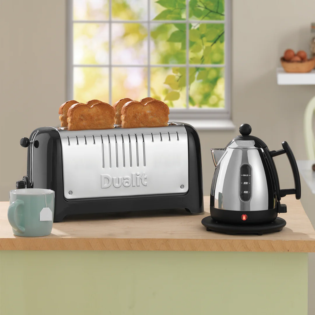 Dualit Long Slot Lite Toaster | Gloss Black