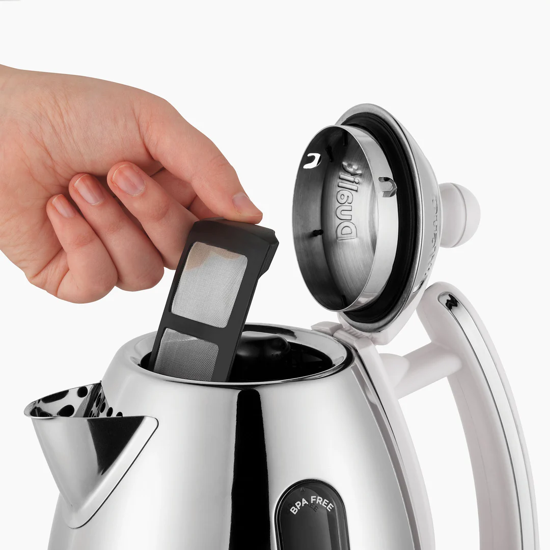 Dualit Lite Jug Kettle | Gloss White