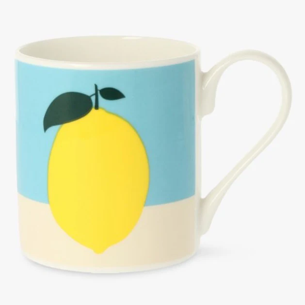 East End Prints Lemon Mug