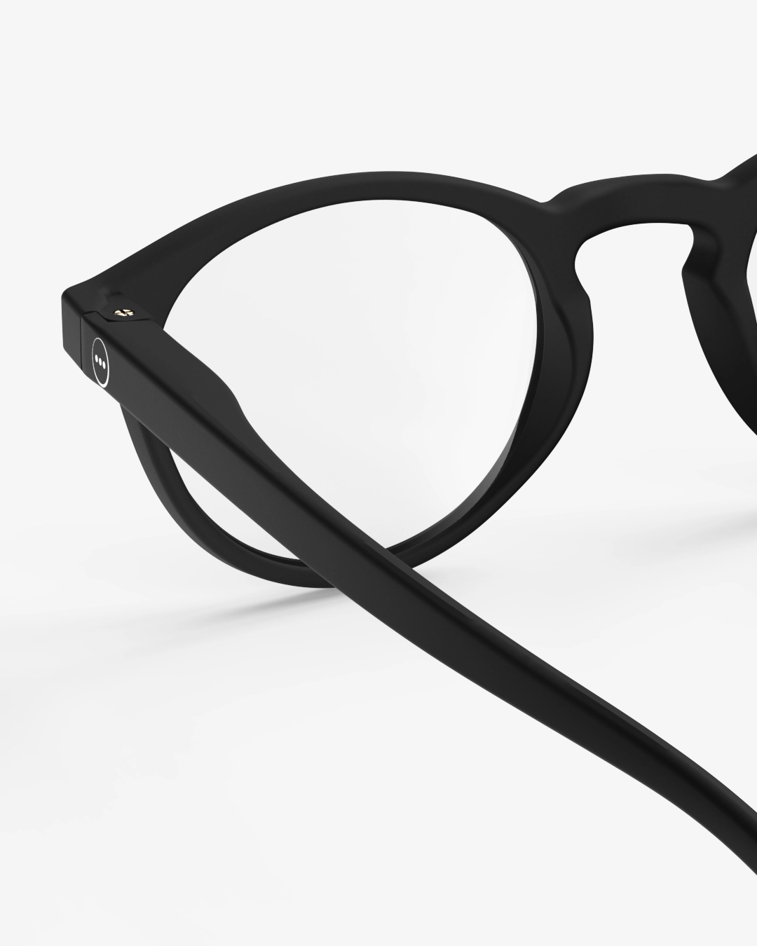 IZIPIZI #A Black Reading Glasses +2.0