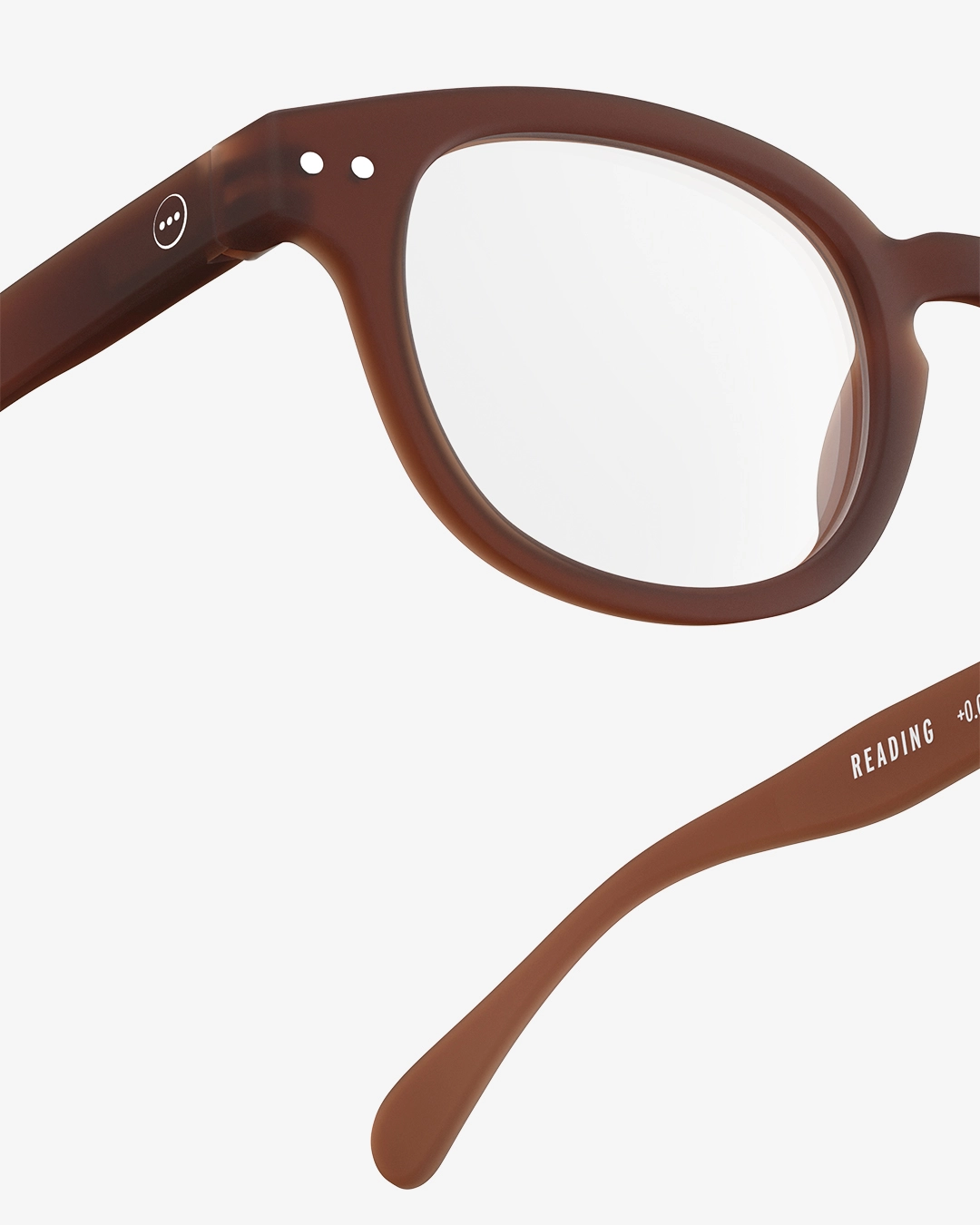 IZIPIZI #C Mahogany Reading Glasses