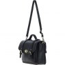 Ashwood Leather Large Satchel Bag Black M-89