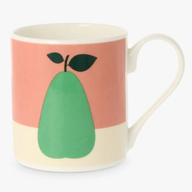 East End Prints Pear Mug