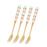 Cath Kidston Christmas Cake Forks - Set of 4