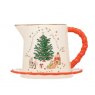 Cath Kidston Christmas Gravy Jug & Saucer 550ml