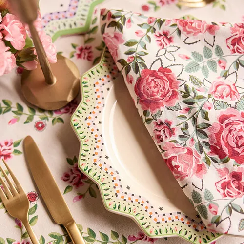 Cath Kidston Dolly Rose Napkins - Set of 4