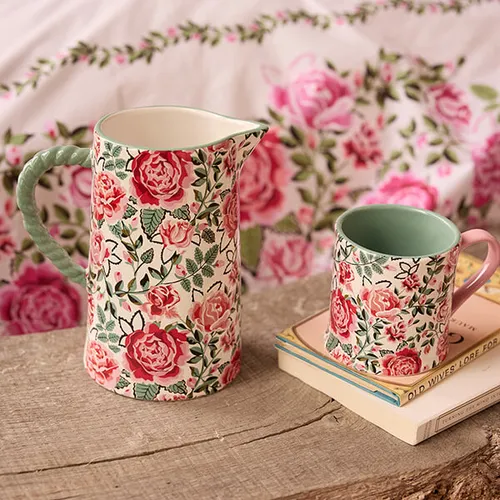 Cath Kidston Dolly Rose 1L Pitcher Jug / Vase