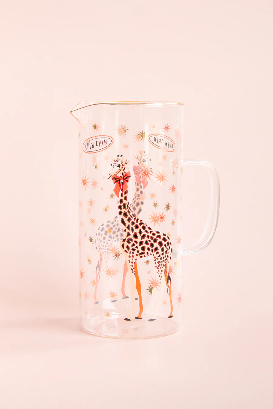 Yvonne Ellen Giraffe Glass Jug